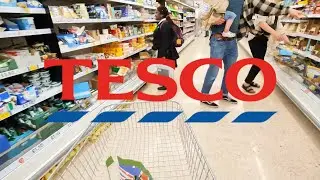 Tesco Food Shop - The Cost of Living Crisis in the UK