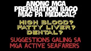 Preparation bago mag medical (Seaman vlog Ep 43)