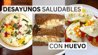 Recetas con Huevo para el Desayuno 🍳| Fácil y Saludable