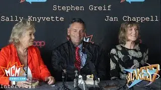 MCM London 2018 Interviews | Blake 7 Cast (Sally Knyvette, Stephen Greif, & Jan Chappell)