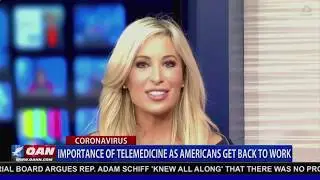 Remote Health Solutions LIVE demonstration In Studio at OANN