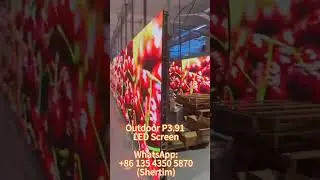 P3.91 LED Screen #leddisplay #ledbillboard #ledpanel #ledscreen #ledwall #ledsign #ledsignage #ledtv