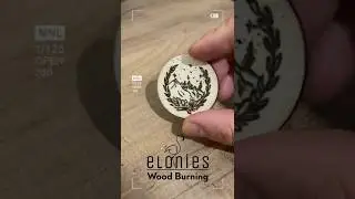 🏔️🌼 Wood Burning Art | Flowers of the Mountains #woodburning #pyrography #mountainflowers