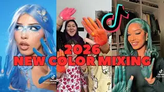AKA! SHIRO! AO! KIRO! 🎨 Color Mixing TikTok Challenge | Viral