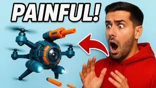 The MOST PAINFUL Nerf DRONE !