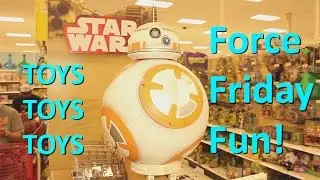 Star Wars The Force Awakens Force Friday Toy Hunt and Haul, Interviews at Target - Timmy's Toy Box