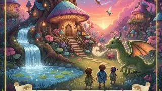 Tiny People in a Magical Village | Fairytale Fantasy Story for Kids