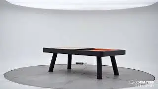 Outdoor Pool Table Model Nova - Koralt&uuml;rk Billiards