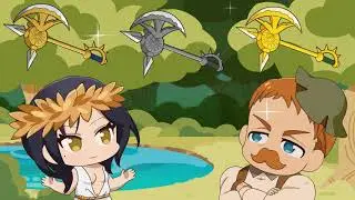 【ミニアニメ・劇団七つの大罪】#05『傲慢な木こりと金の斧』その2