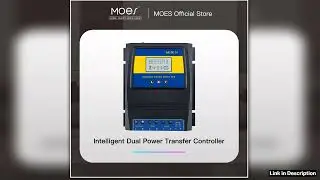 Automatic ATS Dual Power Transfer Switch Solar Charge Controller for Solar wind System DC 12V 24V