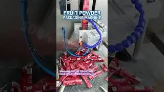 Fruit Powder Sachets Packing Machine #powderpackingmachine #fruit #powder #packagingmachine #shorts