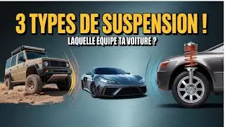 D&eacute;couvrez les 3 types de suspensions de voiture que vous devez conna&icirc;tre !