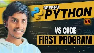 1.3💥 How to run python program in VS code? | Seekho Python