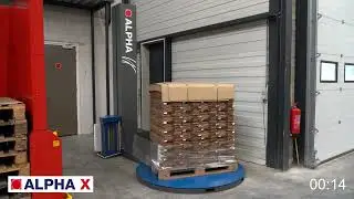 Alpha Palletwikkelaar met 12my Folie