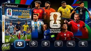 PES World Cup 2026 PS2 Patch | Full Update by JrPlay