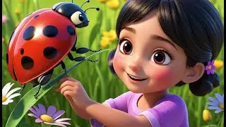 The Itsy Bitsy Ladybug &ndash; Flower Adventure Song | Fun Nature Rhyme for Kids | Learn and Sing Along