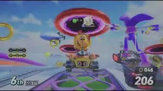 Sonic Racing: CrossWorlds- Pac-Man DLC Gameplay (5/5)
