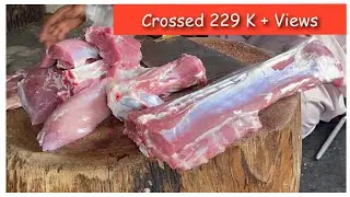 Best mutton cutting skill | Best mutton cutting | Amazing Goat cutting