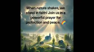 Trust in God&rsquo;s protection during times of disaster. Together, we pray #powerfulprayer #motivation