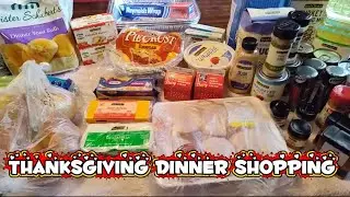 Thanksgiving Dinner shopping🦃🛒