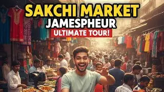 Jamshedpur's BEST Market? 🤔 Sakchi Market Tour & Shopping Haul!