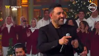 عمرو مصطفى حرفيا ولع الاستوديو وهو بيغني 