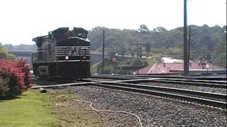 Norfolk Southern NB Solo D9-40CW in Austell,Ga 08-15-2011&copy; (16x9)
