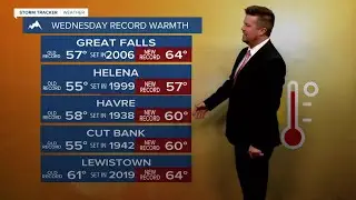 Record Warm Wednesday