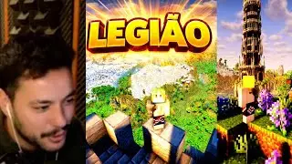 🤯😍S&Eacute;RIE NOVA: LEGI&Atilde;O | O PRIMEIRO DIA 🔥 | Minecraft | S&Egrave;RIE MULTIPLAYER