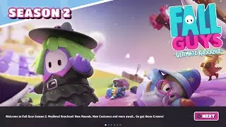 Fall Guys Ultimate Knockout Season 2 Main Show New Minigame and More!