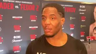 Nissi talks with Grant Neal after win! #bellator290