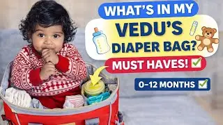What&rsquo;s In My Diaper Bag? 🍼🧷 | Diaper Bag Essentials for Outings (0&ndash;12 Months)