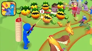 Idle Shooter: Camping Land - Part 1 Stickman Army Commander Shooter - Gameplay Walkthrough(Android)