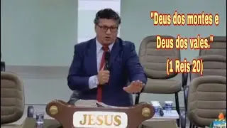 &ldquo;DEUS DOS MONTES E DEUS DOS VALES&rdquo;. &ldquo;06 Li&ccedil;&otilde;es em 1 Reis 20&rdquo;. Assistam e Inscrevam-se no canal.