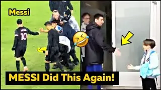 MESSI Recreates FUNNY Viral Moment with Fan in Nashville