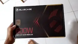 Fonte Bluecase Atx Semi modular 600w