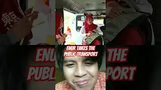 Enur takes the public transport#duet #funny #comedy #collab #collaboration #shortsvideo #shorts