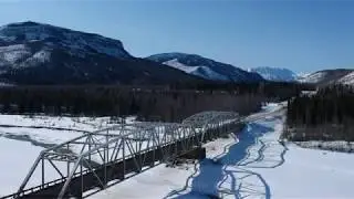 Winter on the Cassiar & Alaska Highways | Drone Footage