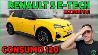RENAULT 5 E-TECH ¡EXTREMO! Análisis completo REVISIÓN, ACELERACIÓN O-100 y CONSUMO a 120 MOTORK