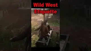 Wild West Etiquette boxing #rdr2 #shorts