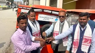 Assam Linguistic Minority Development Board distributes 22  e-rickshaws at Tangla