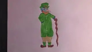 Galloping Green Guy