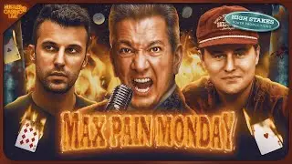 MAX PAIN MONDAY! Bruce Buffer, Chase Rogers & Wolfgang Play $10/20/40 - Commentary by David Tuchman