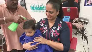 Baby Mounisha First Time Hair Shaved | Baby Bald | 6 months old | Batu Caves | Indian Tradition