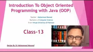 OOP Java Class 13 Sir Masood | if-elseif-else statements in Java |   if-elseif-else ladder coditions