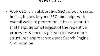Top 5 SEO Tools -- Top 5 SEO Software