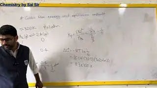 Chemical Equilibrium (part-16) JEE Main questions on Gibb&rsquo;s Energy change and Equilibrium constant