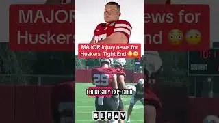MAJOR injury news for the #huskers 🤕 Mac Markway will miss the entire 2025 season #ncaa26 #nebraska