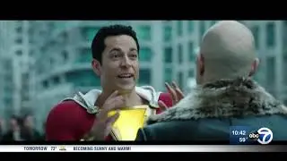 'Shazam!' ranked No. 1 in weekend debut