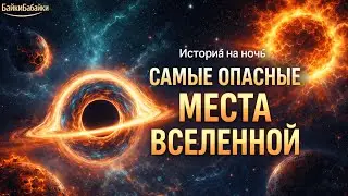 Самые опасные места Вселенной 🌌 | Планеты-ад, звёзды-убийцы и чёрные дыры | История на ночь